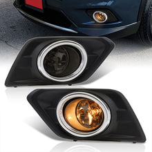 Load image into Gallery viewer, Nissan Rogue 2014-2016 Front Fog Lights Smoked Len (Includes Switch & Wiring Harness)