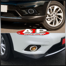 Load image into Gallery viewer, Nissan Rogue 2014-2016 Front Fog Lights Smoked Len (Includes Switch & Wiring Harness)