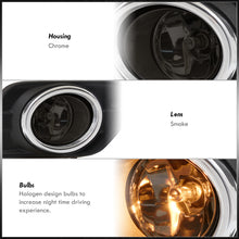 Load image into Gallery viewer, Nissan Rogue 2014-2016 Front Fog Lights Smoked Len (Includes Switch & Wiring Harness)