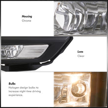 Load image into Gallery viewer, Nissan Rogue (Not Compatible for Sport Models) 2017-2020 Front Fog Lights Clear Len (Includes Switch & Wiring Harness)
