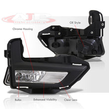 Load image into Gallery viewer, Nissan Rogue (Not Compatible for Sport Models) 2017-2020 Front Fog Lights Clear Len (Includes Switch & Wiring Harness)