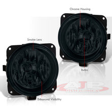 Load image into Gallery viewer, Ford Escape 2005-2007 / Mustang Cobra 2003-2004 / Focus SVT 2002-2004 Front Fog Lights Smoked Len (No Switch & Wiring Harness)