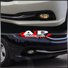 Load image into Gallery viewer, Honda Civic Sedan (Not Compatible for Coupe, Hybrid, & SI Models) 2013-2015 Front Fog Lights Clear Len (Includes Switch & Wiring Harness)