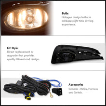 Load image into Gallery viewer, Honda Civic Sedan (Not Compatible for Coupe, Hybrid, & SI Models) 2013-2015 Front Fog Lights Clear Len (Includes Switch & Wiring Harness)