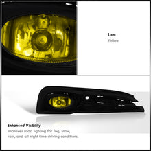 Load image into Gallery viewer, Honda Civic Sedan (Not Compatible for Coupe, Hybrid, & SI Models) 2013-2015 Front Fog Lights Yellow Len (Includes Switch & Wiring Harness)
