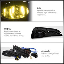 Load image into Gallery viewer, Honda Civic Sedan (Not Compatible for Coupe, Hybrid, & SI Models) 2013-2015 Front Fog Lights Yellow Len (Includes Switch & Wiring Harness)