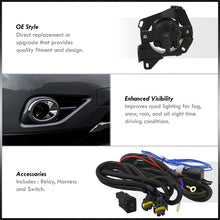 Load image into Gallery viewer, Nissan Pathfinder 2013-2016 Front Fog Lights Smoked Len (Includes Switch & Wiring Harness)