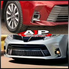 Load image into Gallery viewer, Toyota Sienna (Not Compatible for SE Models) 2018-2020 Front Fog Lights Smoked Len (Includes Switch & Wiring Harness)