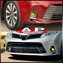 Load image into Gallery viewer, Toyota Sienna (Not Compatible for SE Models) 2018-2020 Front Fog Lights Yellow Len (Includes Switch & Wiring Harness)