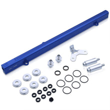 Load image into Gallery viewer, Toyota 2JZ Fuel Injector Rail Blue