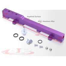 Load image into Gallery viewer, Acura Honda K-Series K20 K24 Fuel Injector Rail Purple