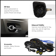 Load image into Gallery viewer, Chevrolet Equinox (Old Body Side 2016) 2010-2016 Front Fog Lights Smoked Len (Includes Switch & Wiring Harness)
