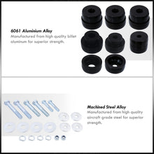 Load image into Gallery viewer, Chevrolet Camaro 1967-1972 / Nova 1969-1972 / Chevy II 1968 / Ponatiac Firebird 1967-1972 Subframe Bushings Kit Black