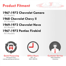 Load image into Gallery viewer, Chevrolet Camaro 1967-1972 / Nova 1969-1972 / Chevy II 1968 / Ponatiac Firebird 1967-1972 Subframe Bushings Kit Black
