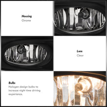 Load image into Gallery viewer, Honda CR-V 2017-2019 Front Fog Lights Clear Len (Includes Switch & Wiring Harness)