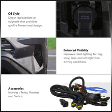 Load image into Gallery viewer, Toyota RAV4 2019-2021 Front Fog Lights Smoked Len (Includes Switch & Wiring Harness)