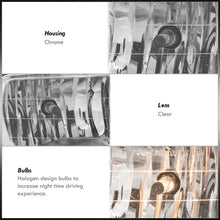 Load image into Gallery viewer, Dodge Ram 1500 2009-2012 / Ram 2500 3500 2010-2018 Front Fog Lights Clear Len (No Switch & Wiring Harness)