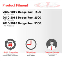 Load image into Gallery viewer, Dodge Ram 1500 2009-2012 / Ram 2500 3500 2010-2018 Front Fog Lights Yellow Len (No Switch & Wiring Harness)