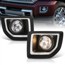 Load image into Gallery viewer, GMC Sierra 2500HD 3500HD 2015-2019 Front Fog Lights Clear Len (Includes Switch & Wiring Harness)