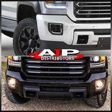 Load image into Gallery viewer, GMC Sierra 2500HD 3500HD 2015-2019 Front Fog Lights Smoked Len (Includes Switch & Wiring Harness)