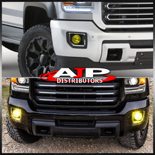 Load image into Gallery viewer, GMC Sierra 2500HD 3500HD 2015-2019 Front Fog Lights Yellow Len (Includes Switch & Wiring Harness)
