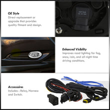 Load image into Gallery viewer, Honda HR-V 2016-2018 Front Fog Lights Clear Len (Includes Switch & Wiring Harness)
