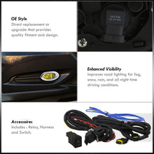 Load image into Gallery viewer, Honda HR-V 2016-2018 Front Fog Lights Yellow Len (Includes Switch & Wiring Harness)