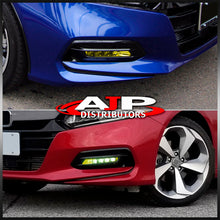 Load image into Gallery viewer, Honda Accord 2018-2020 Front LED Fog Lights With Turn Signal Function Yellow Len (Includes Switch & Wiring Harness)