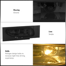 Load image into Gallery viewer, Ford Mustang V6 (Not Compatible for Cobra Models) 1994-1998 Front Fog Lights Smoked Len (Includes Switch & Wiring Harness)