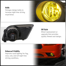 Load image into Gallery viewer, Dodge Charger (Not Compatible for SRT Models) 2011-2014 Front Fog Lights Yellow Len (No Switch & Wiring Harness)