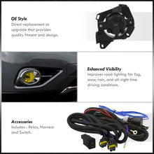 Load image into Gallery viewer, Nissan Pathfinder 2013-2016 Front Fog Lights Yellow Len (Includes Switch & Wiring Harness)