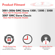Load image into Gallery viewer, Chevrolet Silverado 1999-2006 / GMC Sierra 1999-2006 Tailgate Molding Cap Textured Black (Version 2)