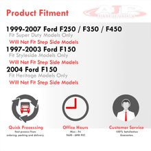 Load image into Gallery viewer, Ford F250 F350 F450 (Super Duty Models Only) 1999-2007 Tailgate Molding Cap Textured Black