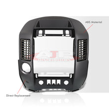 Load image into Gallery viewer, Nissan Titan 2004-2006 / Nissan Armada 2005-2006 Interior Dashboard Center Radio HVAC Panel Bezel Gray (With Center Speaker)