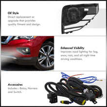 Load image into Gallery viewer, Nissan Pathfinder 2017-2020 Front Fog Lights Clear Len (Includes Switch & Wiring Harness)