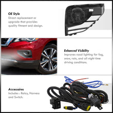 Load image into Gallery viewer, Nissan Pathfinder 2017-2020 Front Fog Lights Smoked Len (Includes Switch & Wiring Harness)