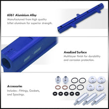 Load image into Gallery viewer, Nissan 240SX S13 1989-1994 SR20DET Fuel Injector Rail Blue