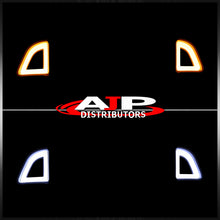 Load image into Gallery viewer, For 2013-2014 Ford Mustang S197-II Facelifted (Will Not Fit Shelby Models) Front Upper Honeycomb Mesh Grille with Sequential LED DRL Accent Vent Lights