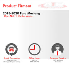 Load image into Gallery viewer, For 2018-2020 Ford Mustang S550 Front Upper Honeycomb Mesh Grille with LED DRL Accent Vent Lights