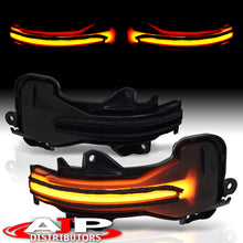 Load image into Gallery viewer, Honda Accord 2013-2017 / CR-V 2012-2018 / HR-V 2015-2019 / Fit 2014-2017 / Odyssey 2015-2017 Front Amber Sequential LED Side Mirror Signal Marker Lights Smoked Len