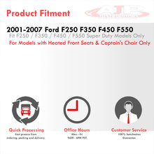 Load image into Gallery viewer, Ford F250 F350 F450 Super Duty 2001-2007 Front Driver Seat Bottom Replacement Foam Cushion Pad