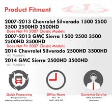 Load image into Gallery viewer, Chevrolet Silverado 2007-2014 / GMC Sierra 2007-2014 Tailgate Molding Cap Textured Black (Version 2)
