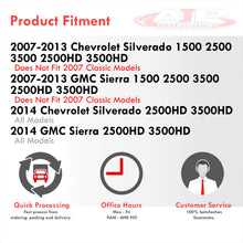 Load image into Gallery viewer, Chevrolet Silverado 2007-2014 / GMC Sierra 2007-2014 Tailgate Molding Cap Textured Black (Version 2)