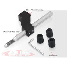 Load image into Gallery viewer, Universal M10x1.5 Adjustable Shift Knob Lever Extension Black