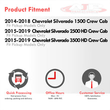 Load image into Gallery viewer, Chevrolet Silverado & GMC Sierra 1500 (Crew Cab) 2014-2018 / Chevrolet Silverado & GMC Sierra 2500HD 3500HD (Crew Cab) 2015-2019 Rear Under Seat Storage Box Organizer