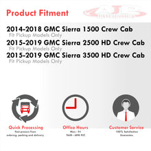 Load image into Gallery viewer, Chevrolet Silverado &amp; GMC Sierra 1500 (Crew Cab) 2014-2018 / Chevrolet Silverado &amp; GMC Sierra 2500HD 3500HD (Crew Cab) 2015-2019 Rear Under Seat Storage Box Organizer
