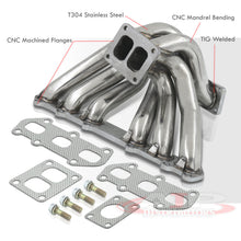 Load image into Gallery viewer, Toyota Supra MK3 1986-1992 1JZGTE 2.5L T04B Stainless Steel Turbo Manifold