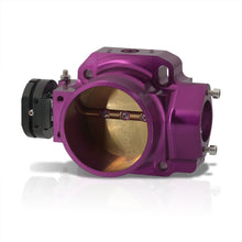 Load image into Gallery viewer, D/B/F/H-Series 68mm Throttle Body Plate Purple w/ Chrome Gate