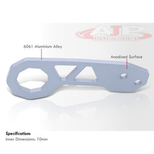 Load image into Gallery viewer, Universal 10mm Rear Tow Hook Kit Silver (Pass-JDM Style)