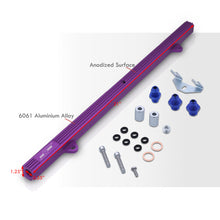 Load image into Gallery viewer, Nissan RB26 RB26DETT Fuel Injector Rail Purple
